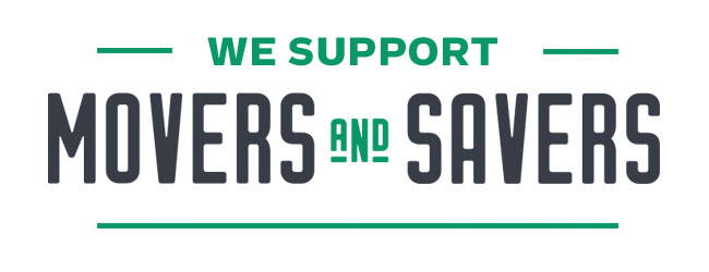 We support movers and savers