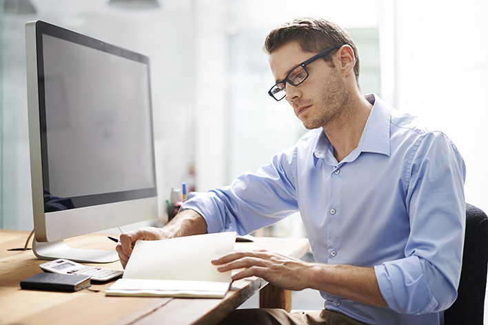 100 best careers in america article - man at computer