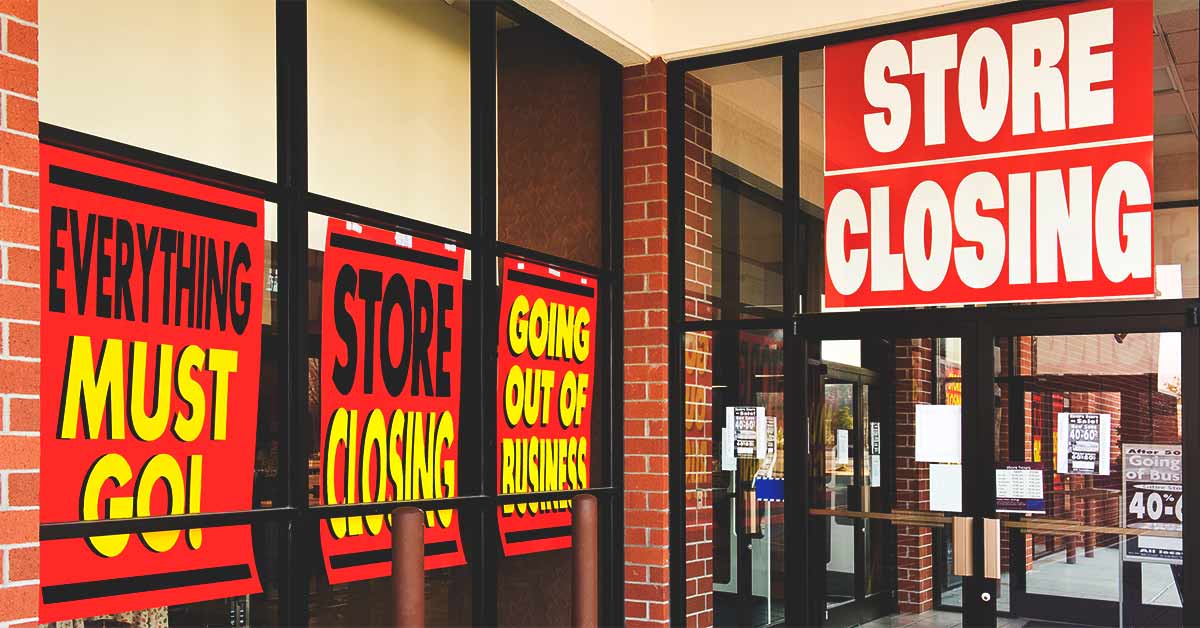 store closing signs